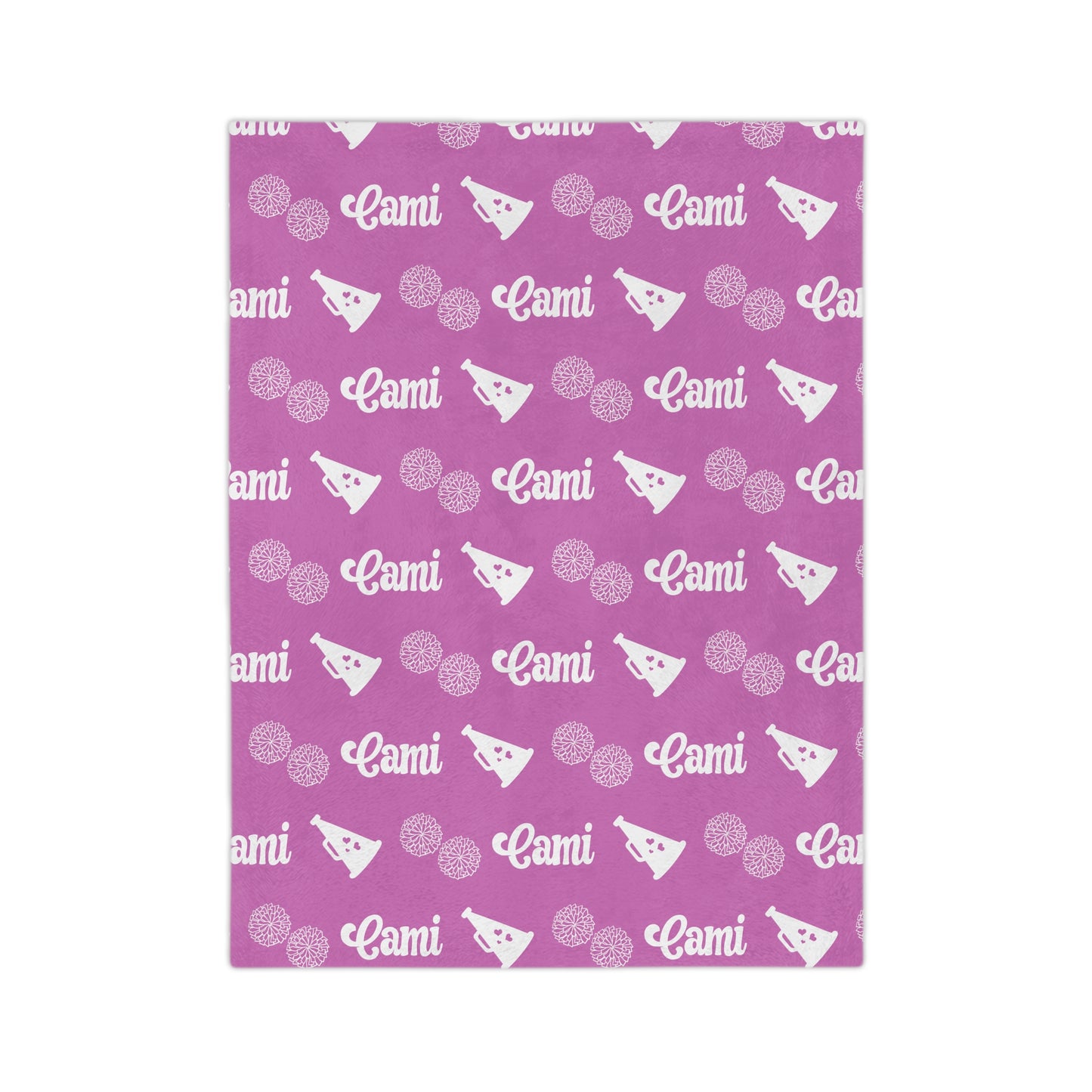 Cheer Blanket, Personalized Cheer Name Blanket, Cheerleader Gift, Custom Cheer Blanket, Cheerleader Name Gift for Cheerleader, Cheer Team