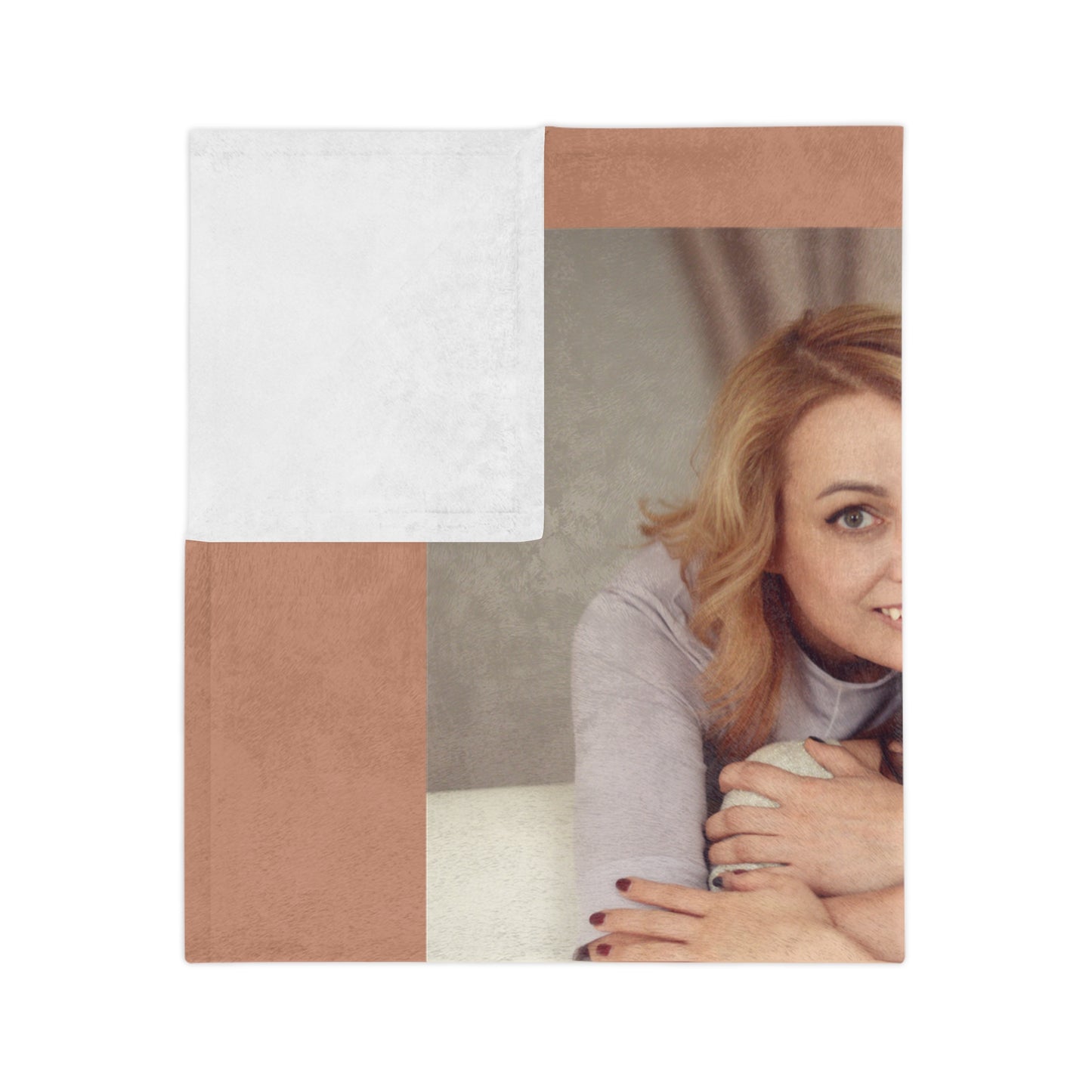 Sentimental Mom Gift from Daughter Letter to Mom Blanket Custom Picture Blanket