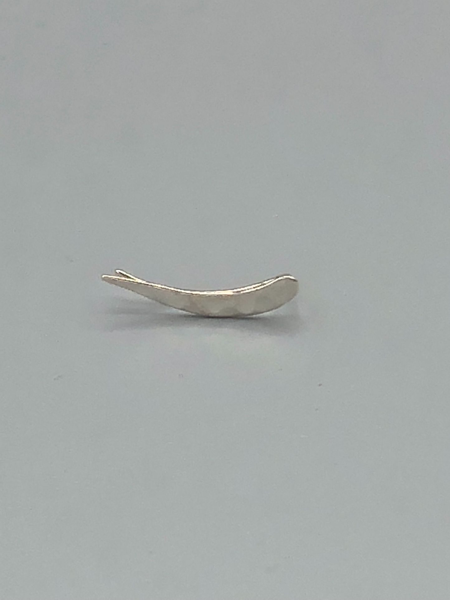 Sterling Hammered Ear Climber Earrings