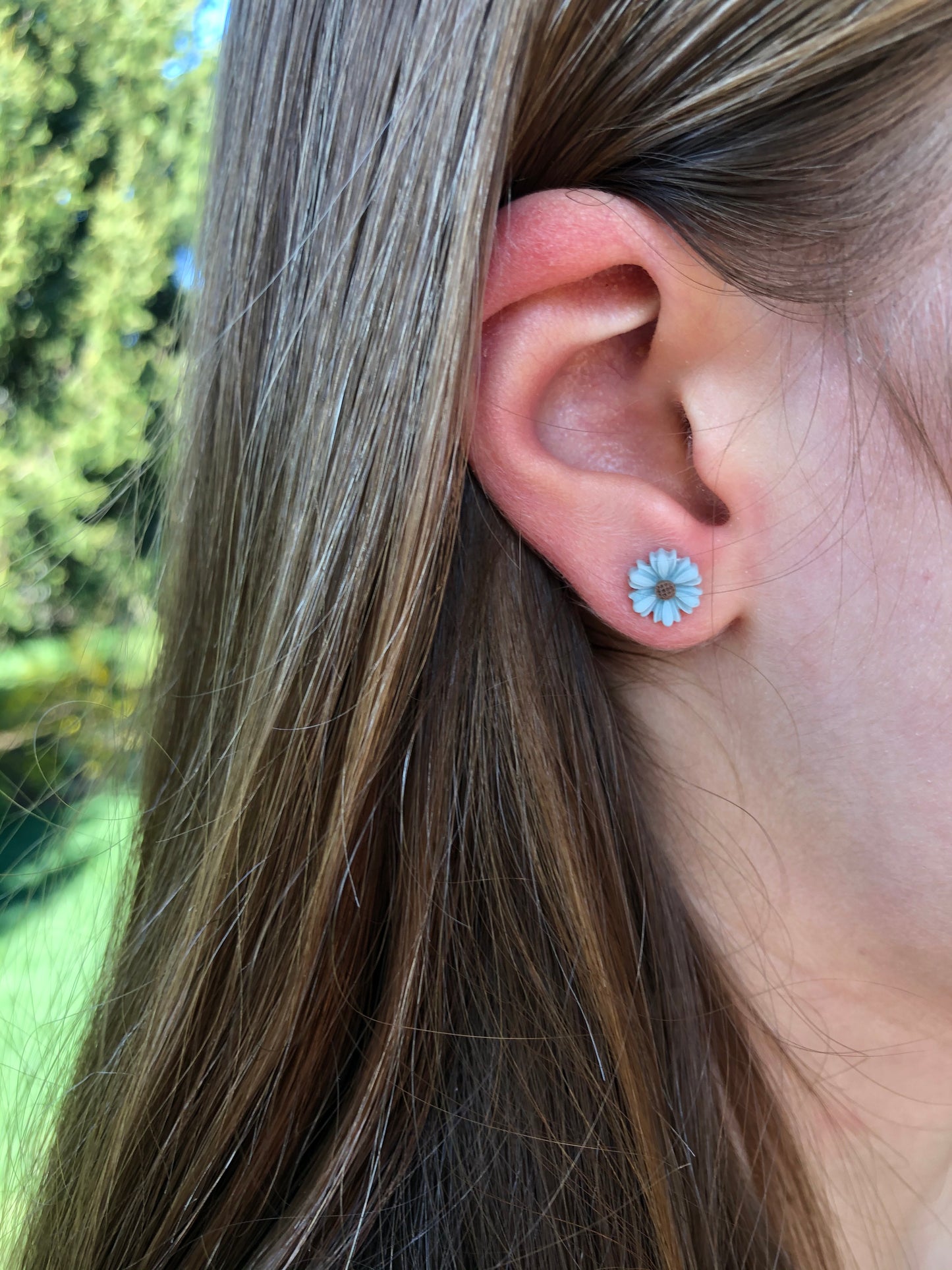 Mommy and Daughter Matching Earrings, Daisy Earrings