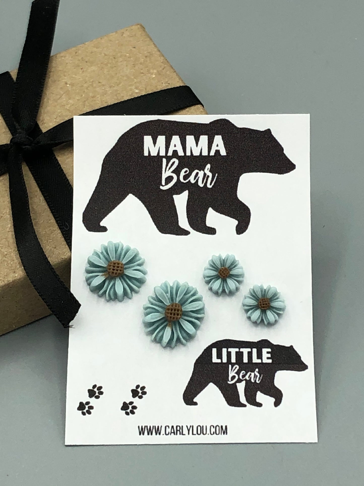 Mommy and Daughter Matching Earrings, Daisy Earrings