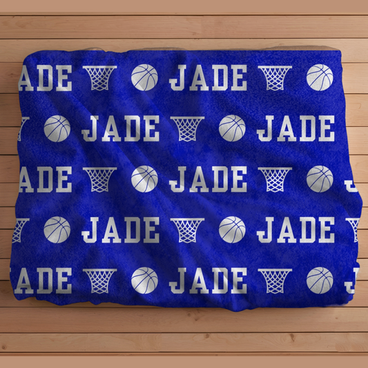 A Personalized Sports Blanket: A Gift That Says, 'I Believe in You.'