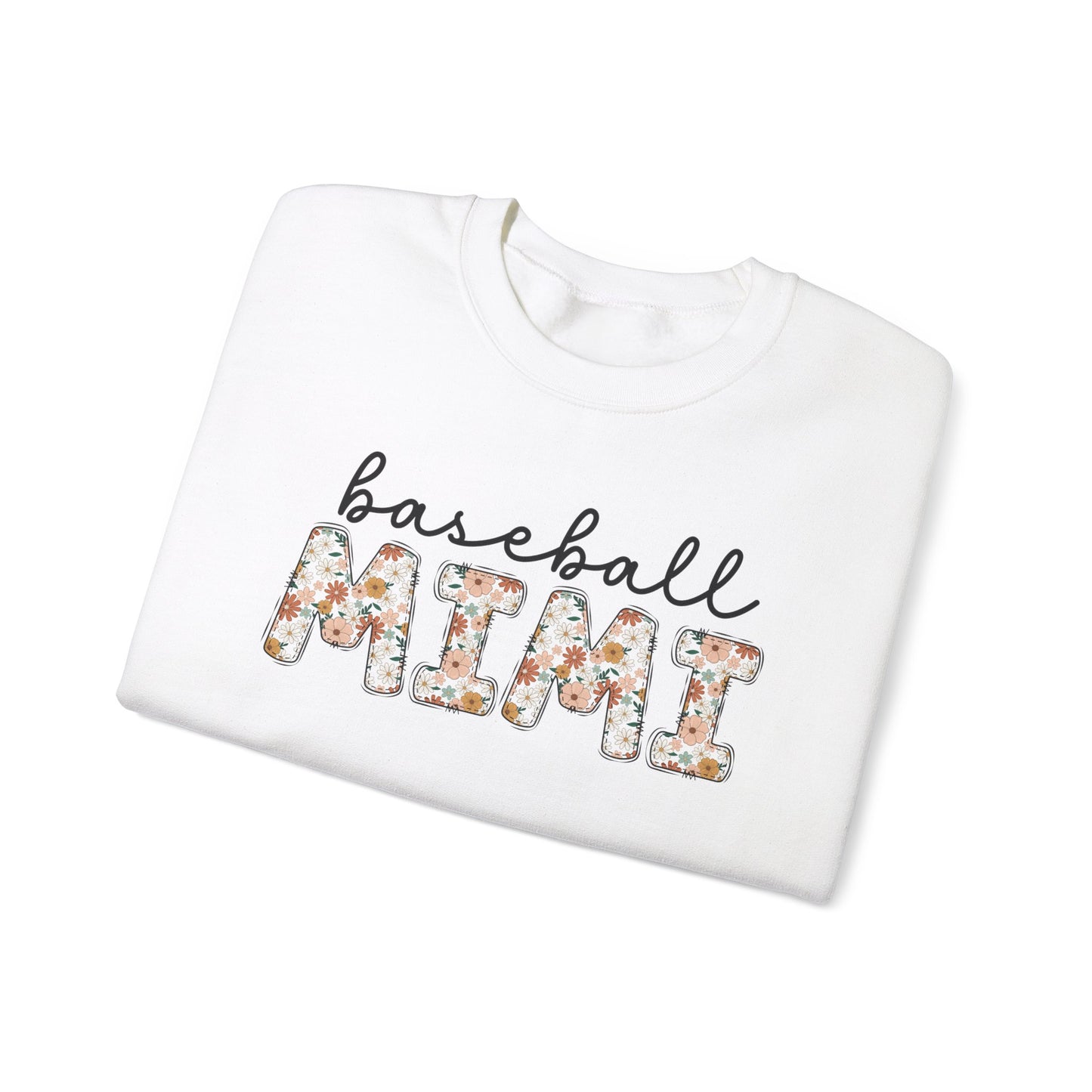 Custom Baseball Mimi Sweatshirt with Kid Name on Sleeve