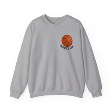 Load image into Gallery viewer, In My Basketball Mom Era Sweatshirt Personalized with Basketball Player Name &amp; Number - shown in sport grey
