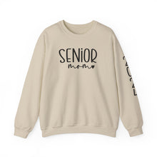 Load image into Gallery viewer, Senior Mom Sweatshirt, Senior Mom Shirt, Custom Sleeve Class of 2024, Senior Mom 2024 Graduation Shirt, Senior Mom Squad, Senior 2024
