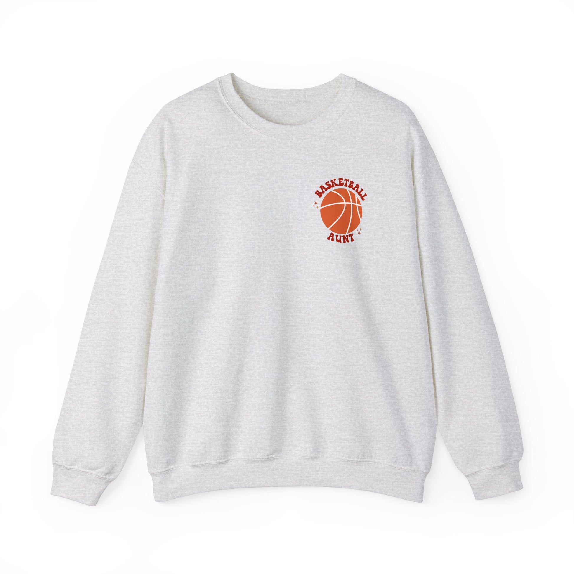 In My Basketball Aunt Era Shirt, Aunt Basketball Sweatshirt - Great Aunt Gift - shown in ash