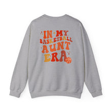 Load image into Gallery viewer, In My Basketball Aunt Era Shirt, Aunt Basketball Sweatshirt - Great Aunt Gift - shown in sport grey
