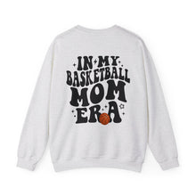 Load image into Gallery viewer, In My Basketball Mom Era Sweatshirt Personalized with Basketball Player Name &amp; Number - shown in ash
