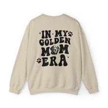 Load image into Gallery viewer, Customized Golden Retriever Dog Mom Sweatshirt - Golden Mom Era - sand sweatshirt - custom dog name
