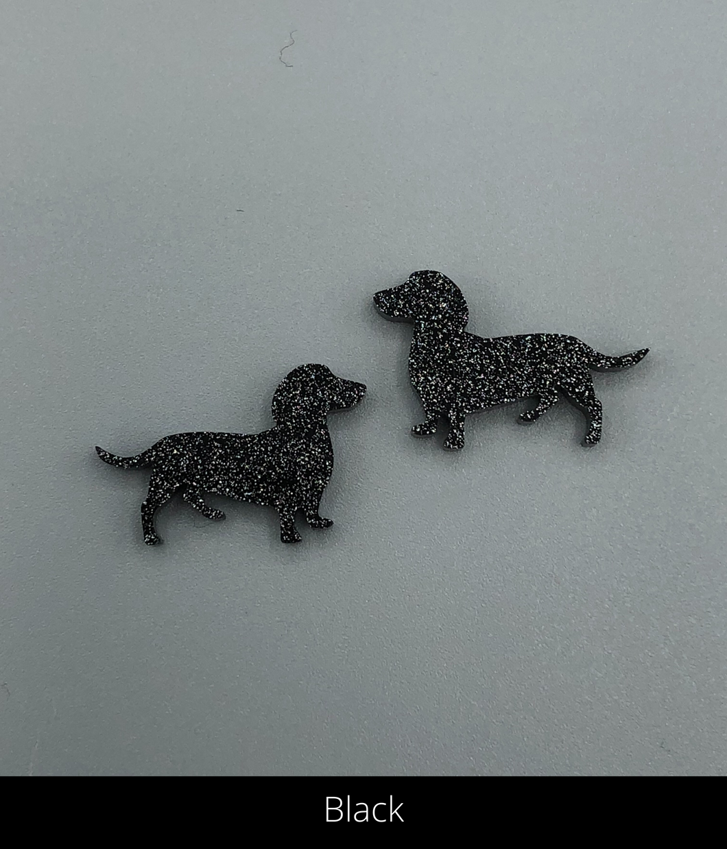 Dachshund Earrings Dachshund Lover Gift for Dachshund Dog Mom - Black Dachshund