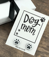 Load image into Gallery viewer, Dog Mom Earrings - Paw Earrings - Pet Lover Gift
