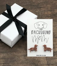 Load image into Gallery viewer, Dachshund Earrings for Dachshund Dog Mom
