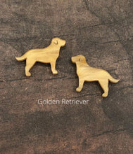 Load image into Gallery viewer, Golden Retriever Mom Earrings - Gift for Golden Retriever Owner - Golden Retriever Earrings - Dog Mom Earrings
