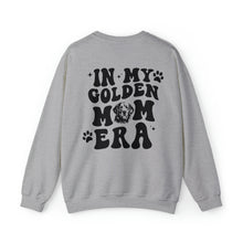 Load image into Gallery viewer, Customized Golden Retriever Dog Mom Sweatshirt - Golden Mom Era - sport gray sweatshirt - custom dog name
