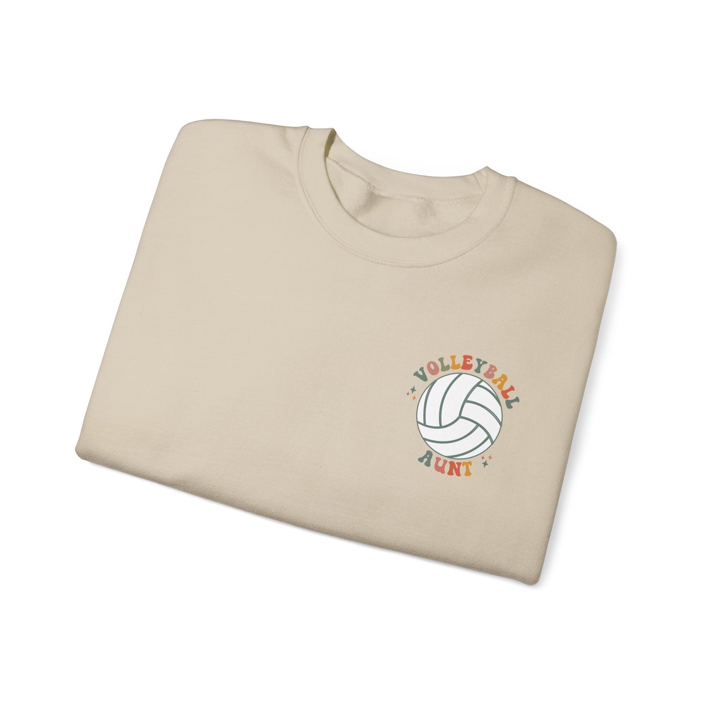 In My Volleyball Aunt Era Shirt, Sweatshirt Volleyball Aunt Shirt, In My Auntie Era Shirt, Auntie Shirt, Best Aunt Gifts, Aunt Sweatshirt, Gift from Niece, Gift from Nephew shown in sand