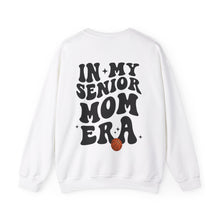 Load image into Gallery viewer, Senior Basketball Mom Era Sweatshirt shown in white
