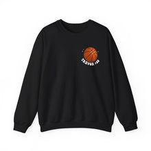 Load image into Gallery viewer, In My Basketball Mom Era Sweatshirt Personalized with Basketball Player Name &amp; Number - shown in black
