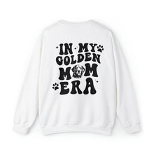 Load image into Gallery viewer, Customized Golden Retriever Dog Mom Sweatshirt - Golden Mom Era - white sweatshirt - custom dog name
