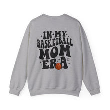 Load image into Gallery viewer, In My Basketball Mom Era Sweatshirt Personalized with Basketball Player Name &amp; Number - shown in sport grey
