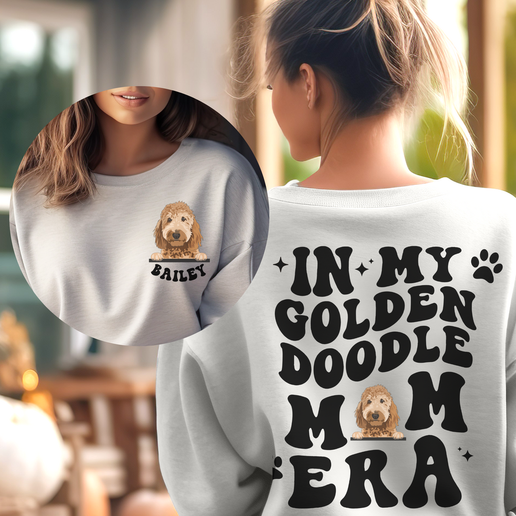 Golden Doodle Mom Era Sweatshirt