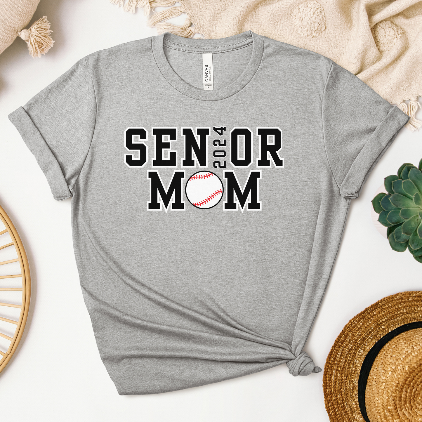 2024 Senior Baseball Mom Shirt