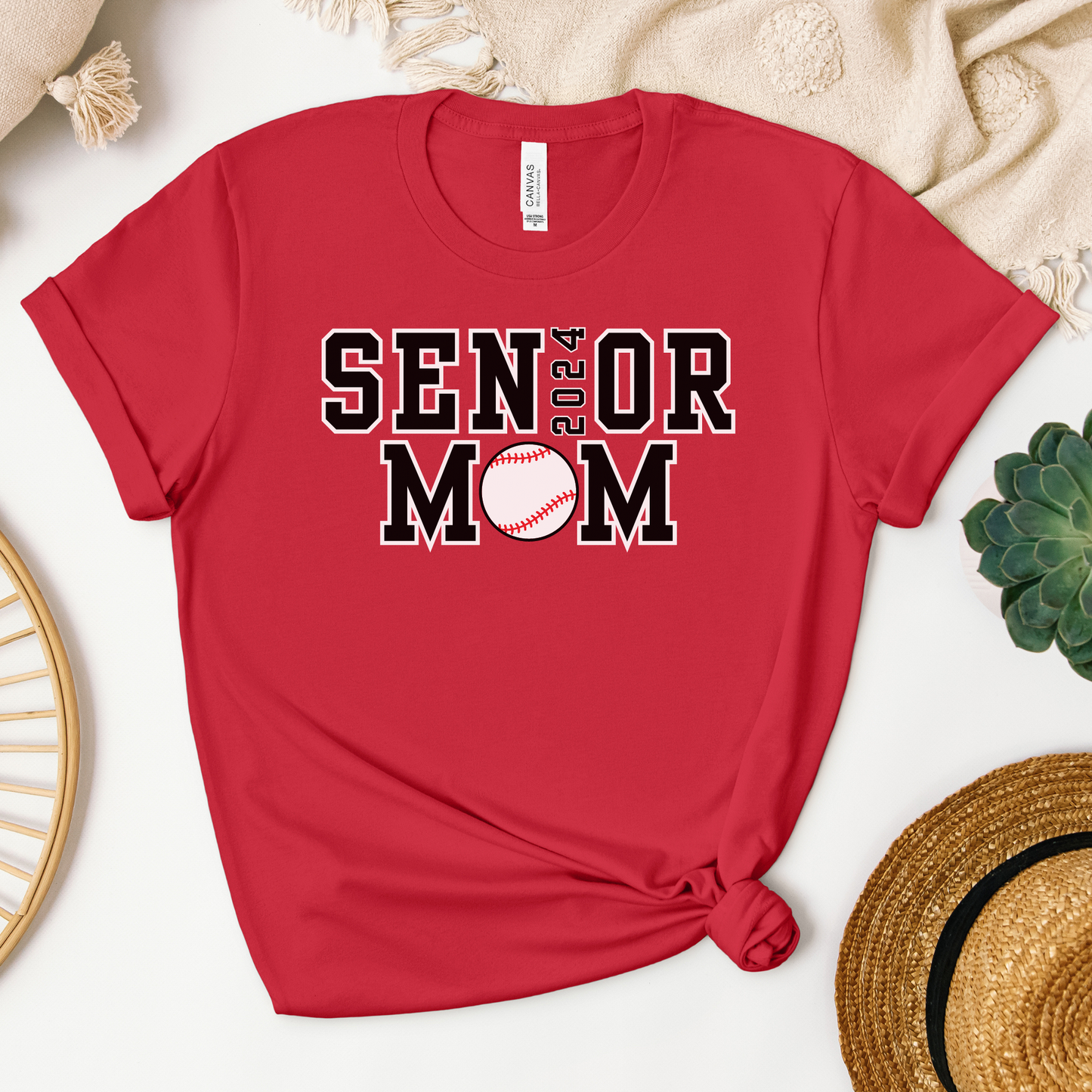 2024 Senior Baseball Mom Shirt