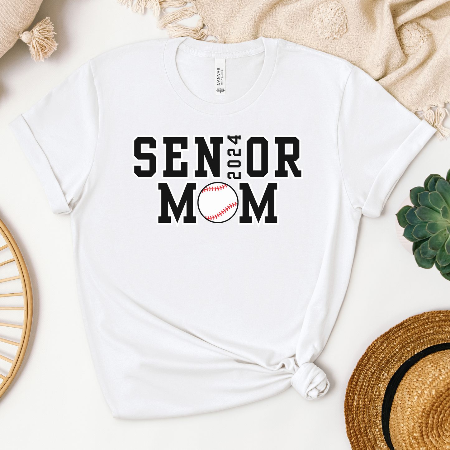 2024 Senior Baseball Mom Shirt