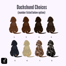 Load image into Gallery viewer, Dachshund Choices for Dachshund Mug
