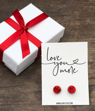 Load image into Gallery viewer, Love You More Earrings
