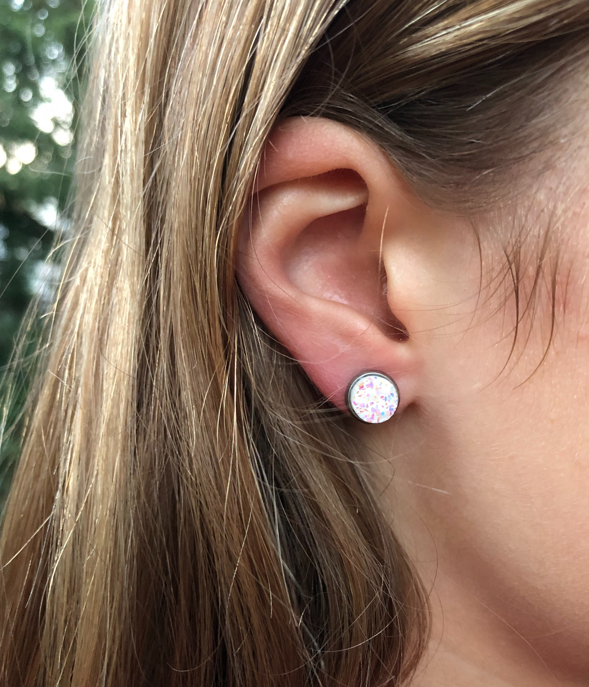 You're my favorite valentine earrings - model