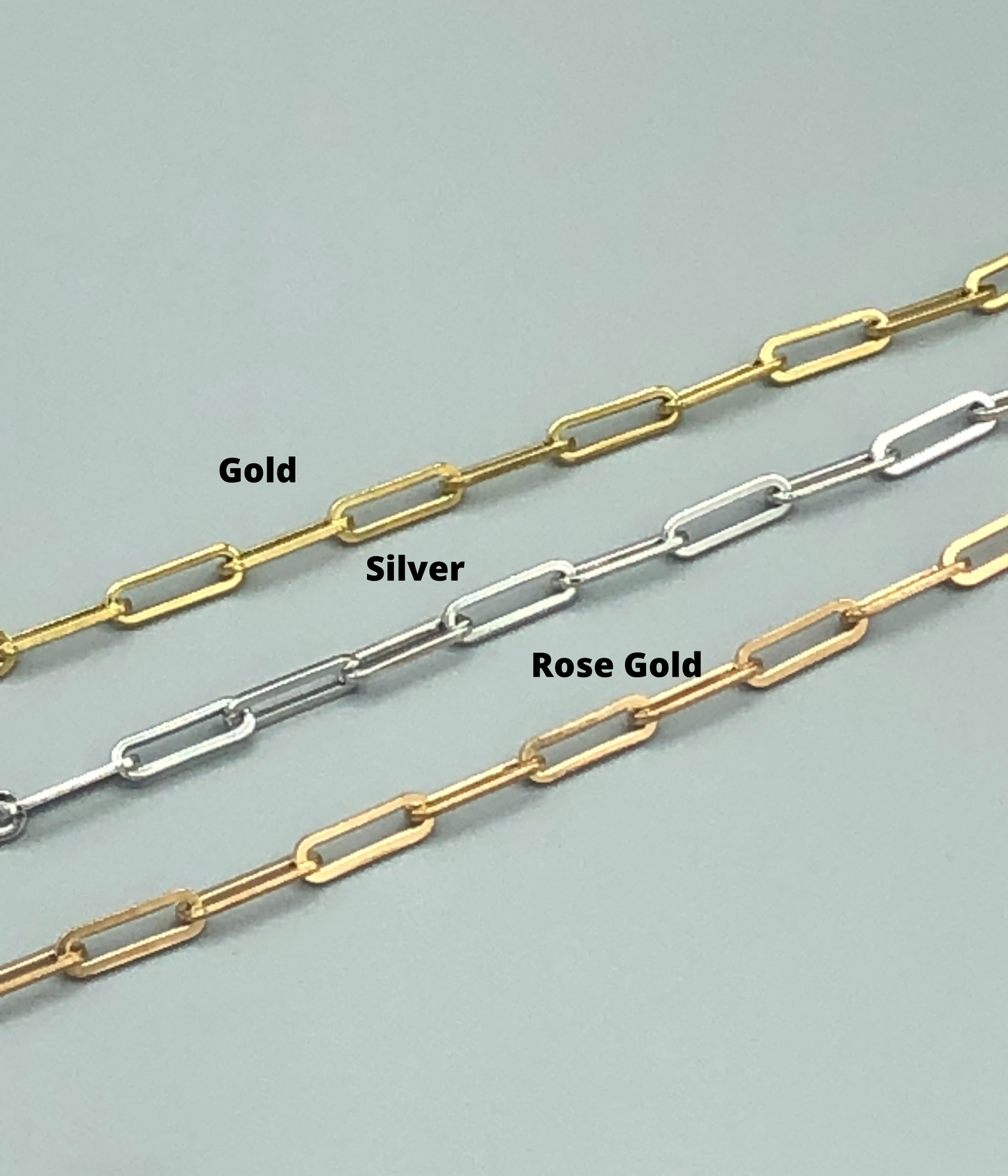 Paperclip Link Bracelet
