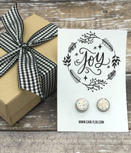 Load image into Gallery viewer, Farmhouse Christmas Earrings: Joy
