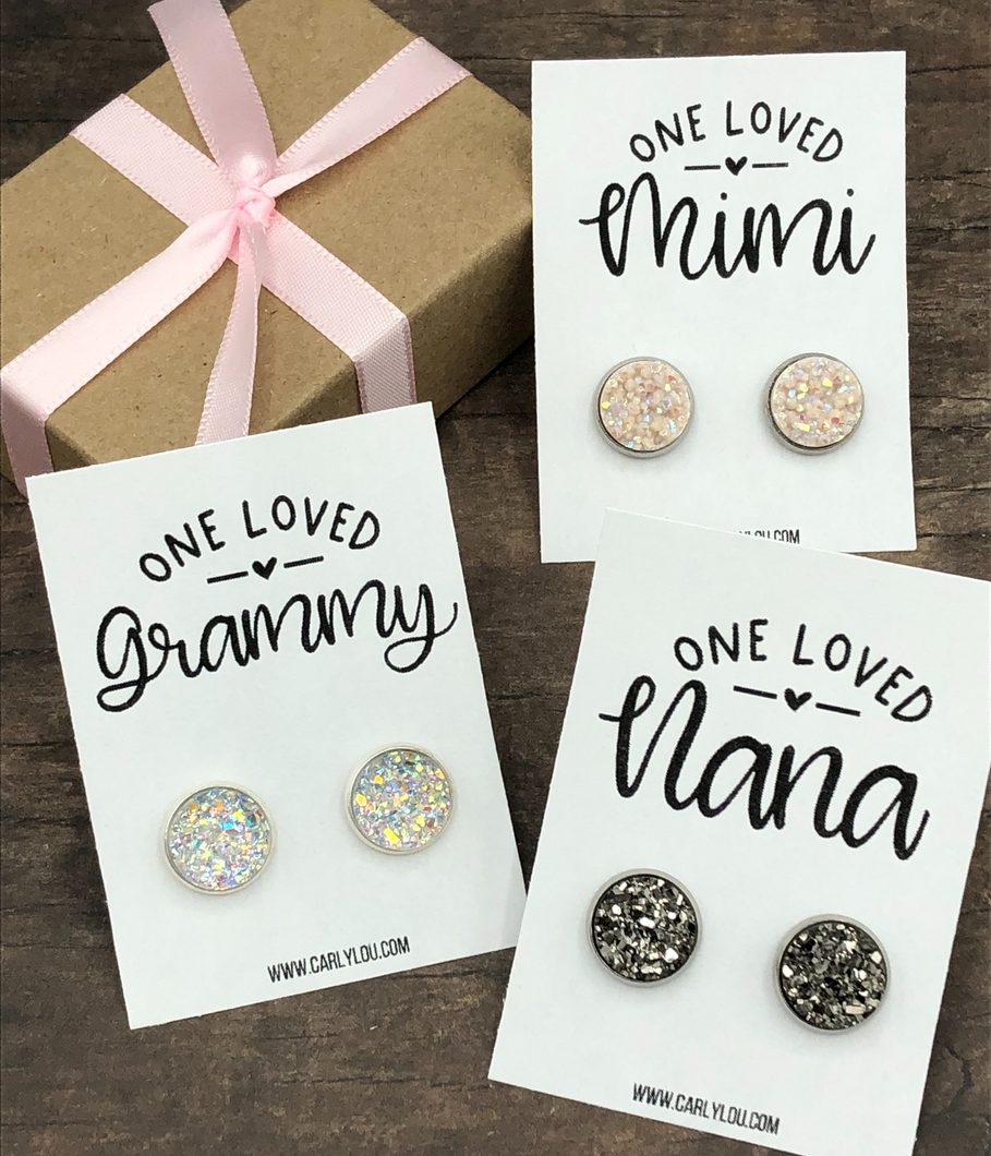 One Loved Nana Earring Collection