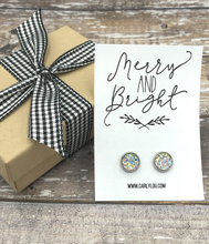 Load image into Gallery viewer, Farmhouse Christmas Earrings: Merry &amp; Bright
