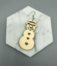 Load image into Gallery viewer, Winter Wood Earrings
