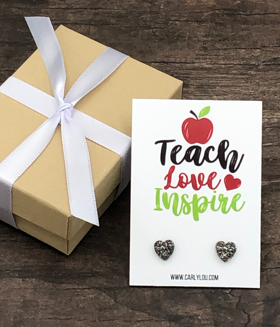 Teach Love Inspire Earrings