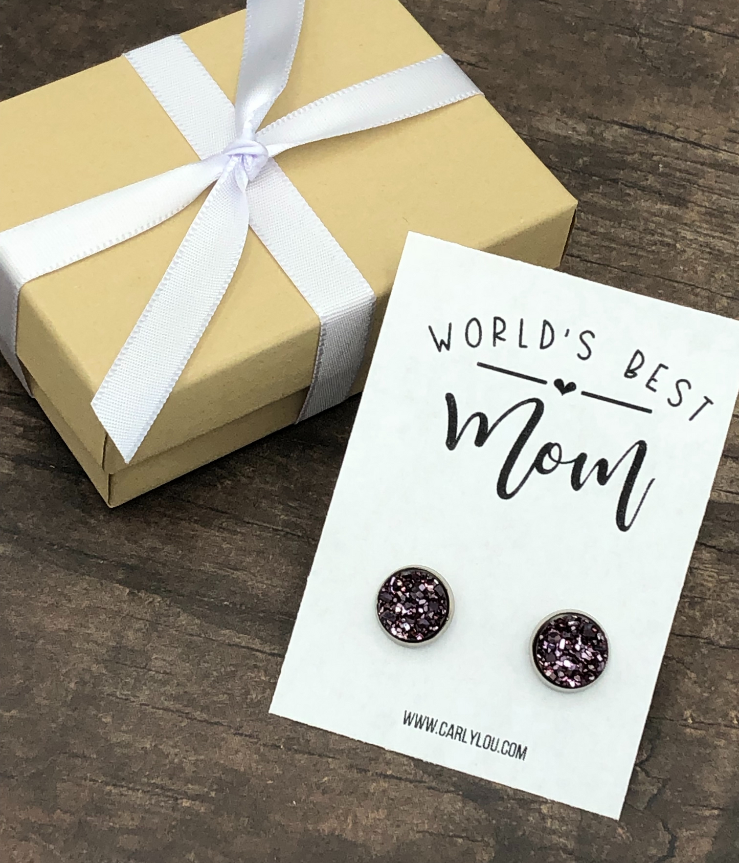 World's Best Mom Earrings