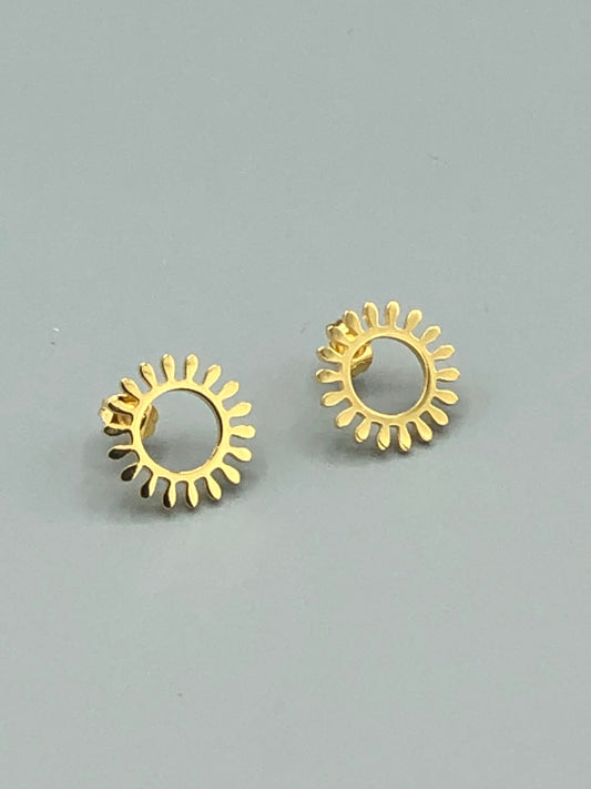 Sun Stud Earrings
