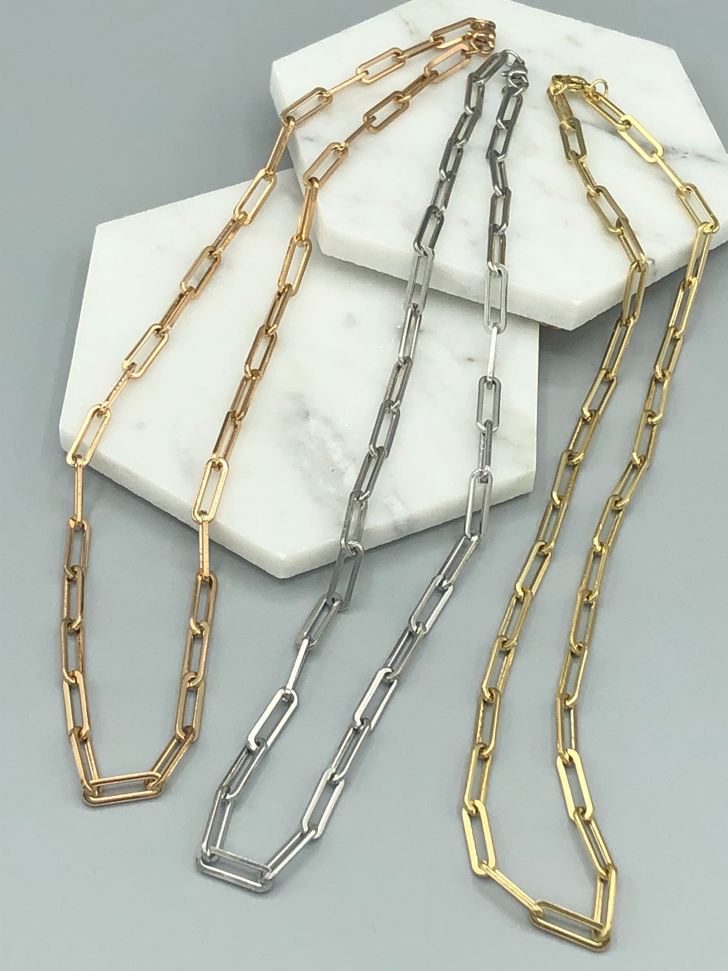 Paperclip Link Necklace