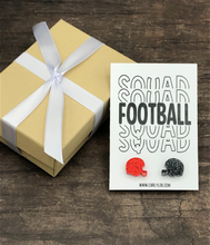 Load image into Gallery viewer, Football squad earrings
